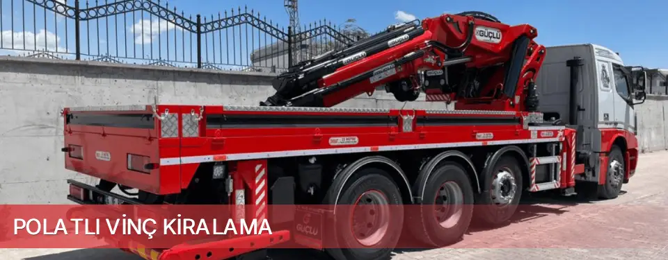 Polatlı İlçemi Vinç Kiralama
